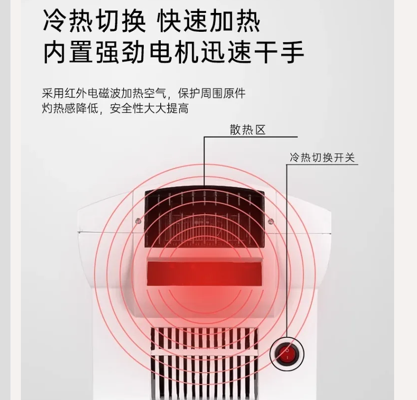 220V Automatic Sensor Hand Dry - Home Bathroom Hand Dryer ulasan dan harga