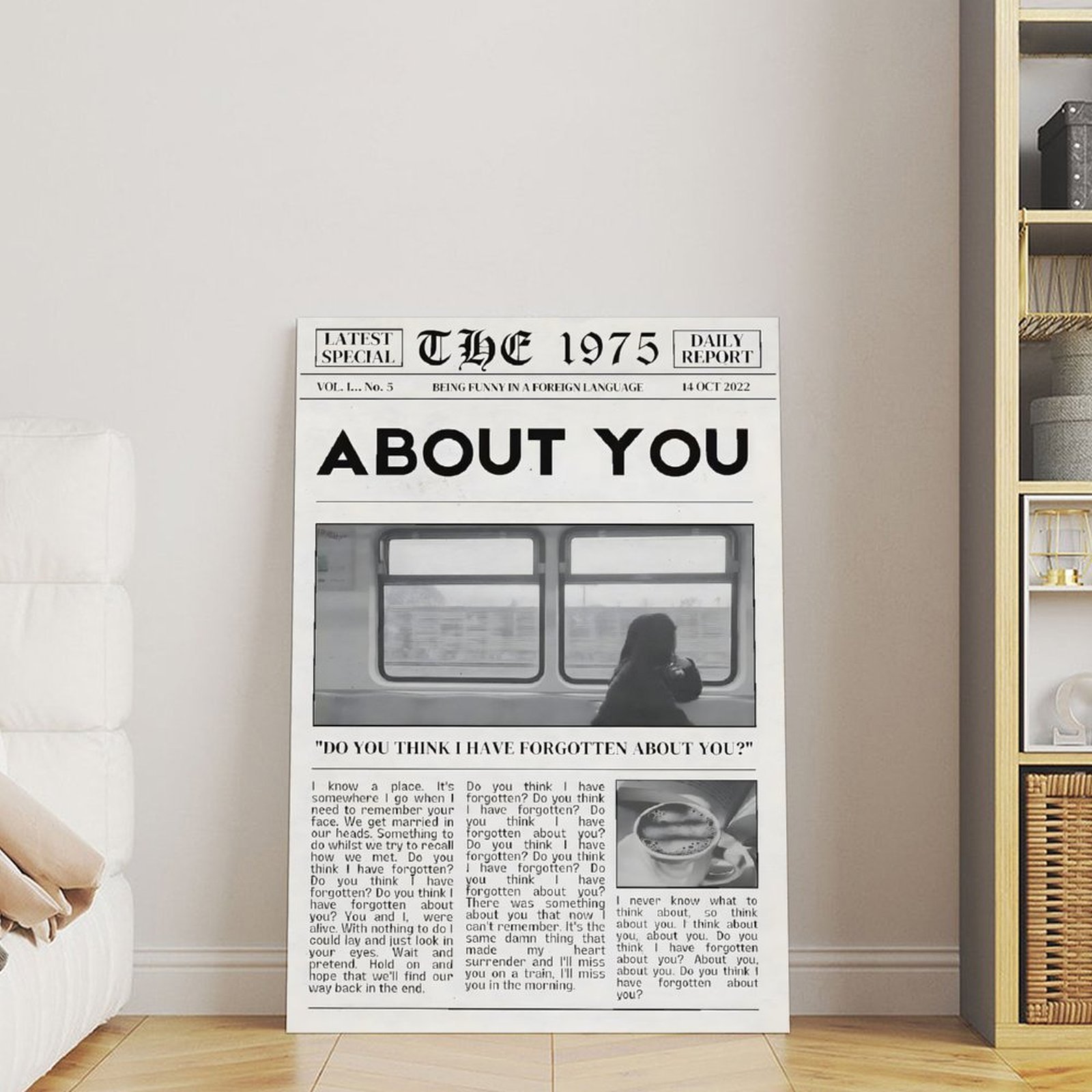 The 1975 About You Poster Musi - Home Theater Bathroom ulasan dan harga