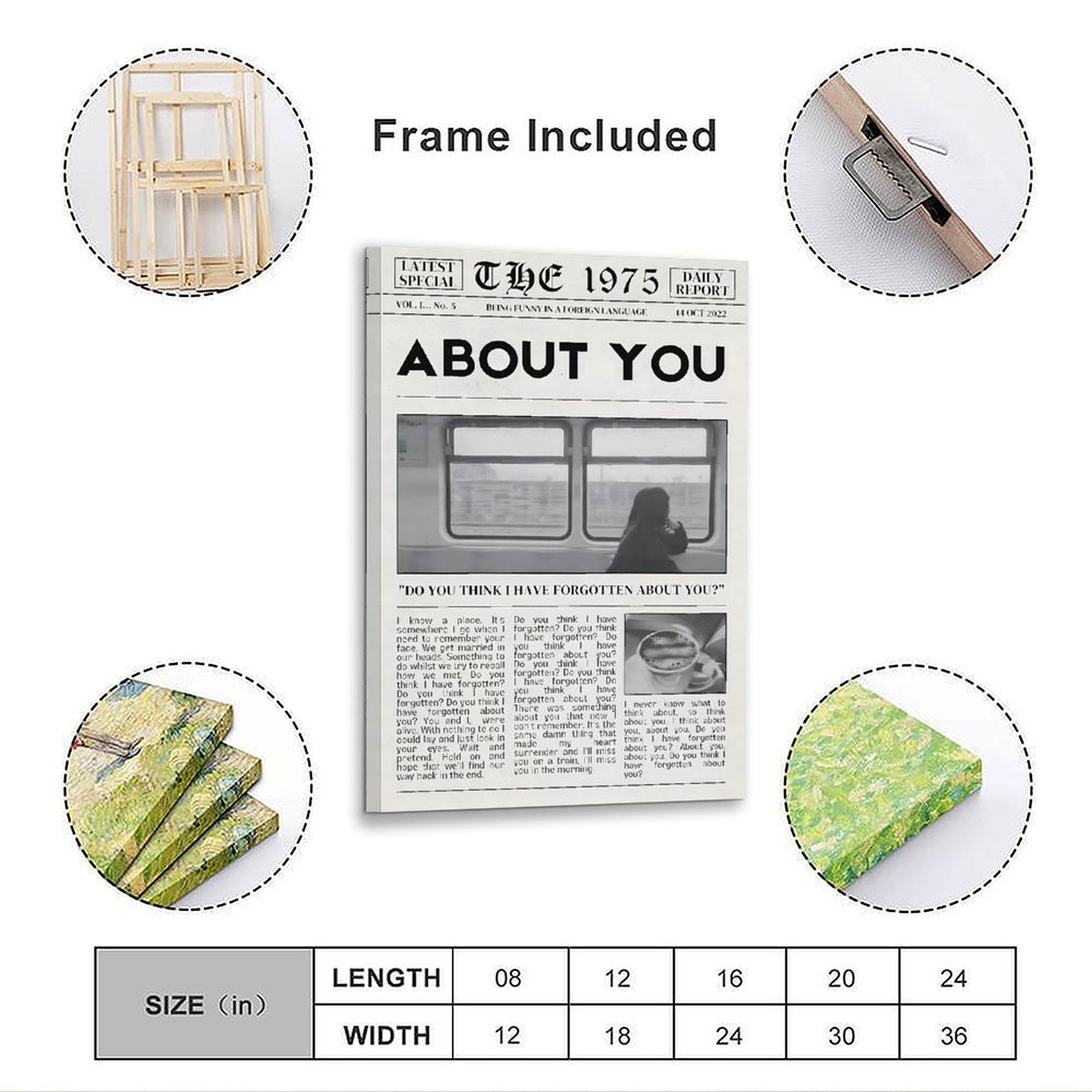 The 1975 About You Poster Musi - Home Theater Bathroom ulasan dan harga