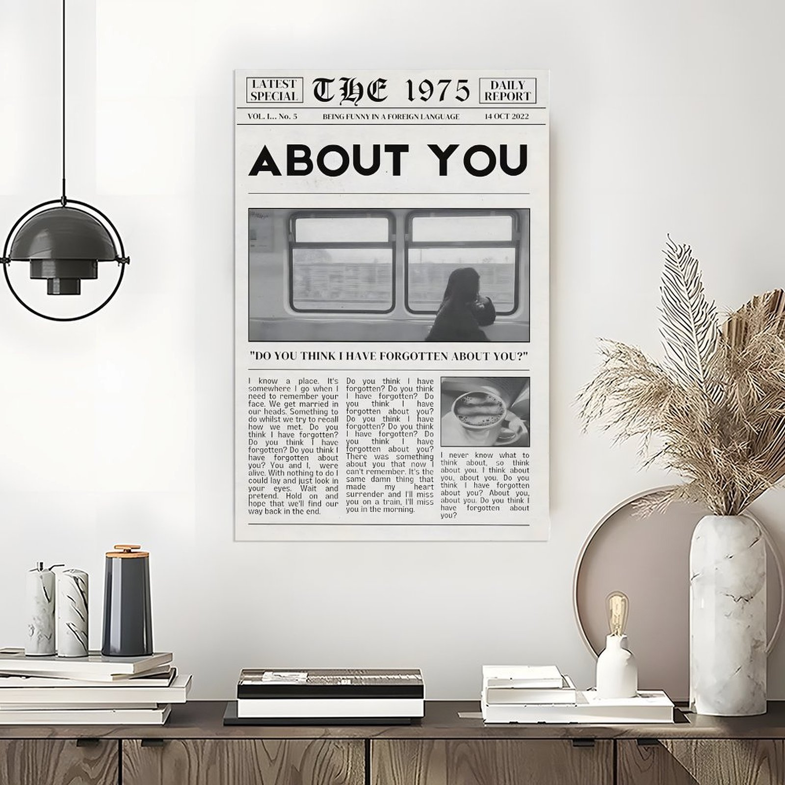 The 1975 About You Poster Musi - Home Theater Bathroom ulasan dan harga