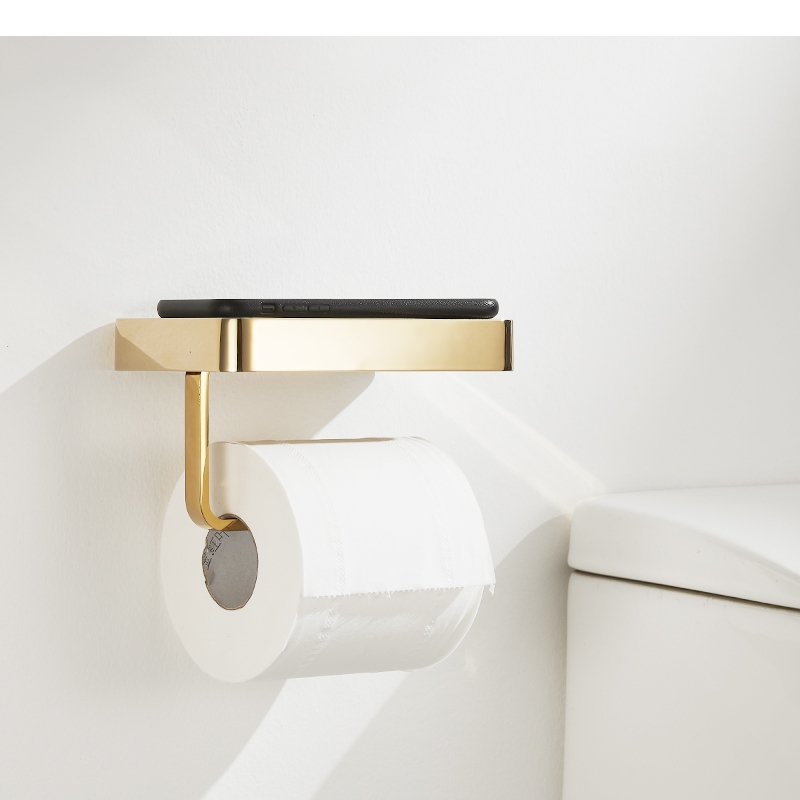 Metal Tissue Holder Rock Slab  - Home Bathroom Paper Towels ulasan dan harga