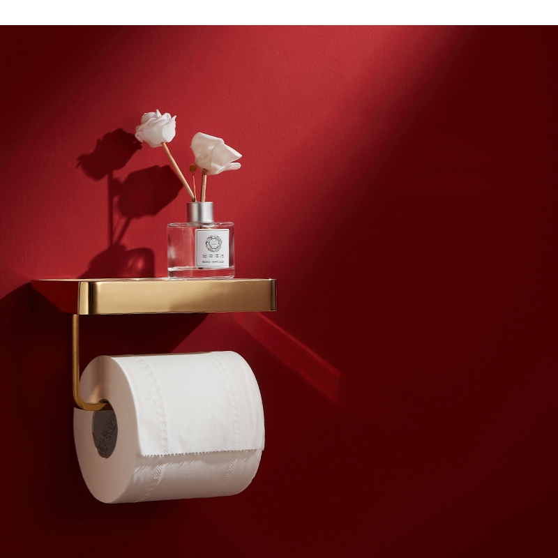 Metal Tissue Holder Rock Slab  - Home Bathroom Paper Towels ulasan dan harga