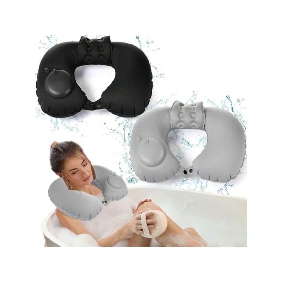 AWYY2 Pcs Inflatable Bath Pill - Bathtub Pillow Inflatable ulasan dan harga