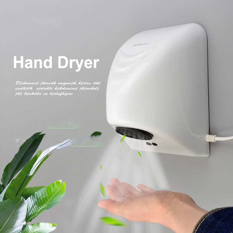 220V Automatic Induction Hand  - Home Bathroom Hand Dryer ulasan dan harga