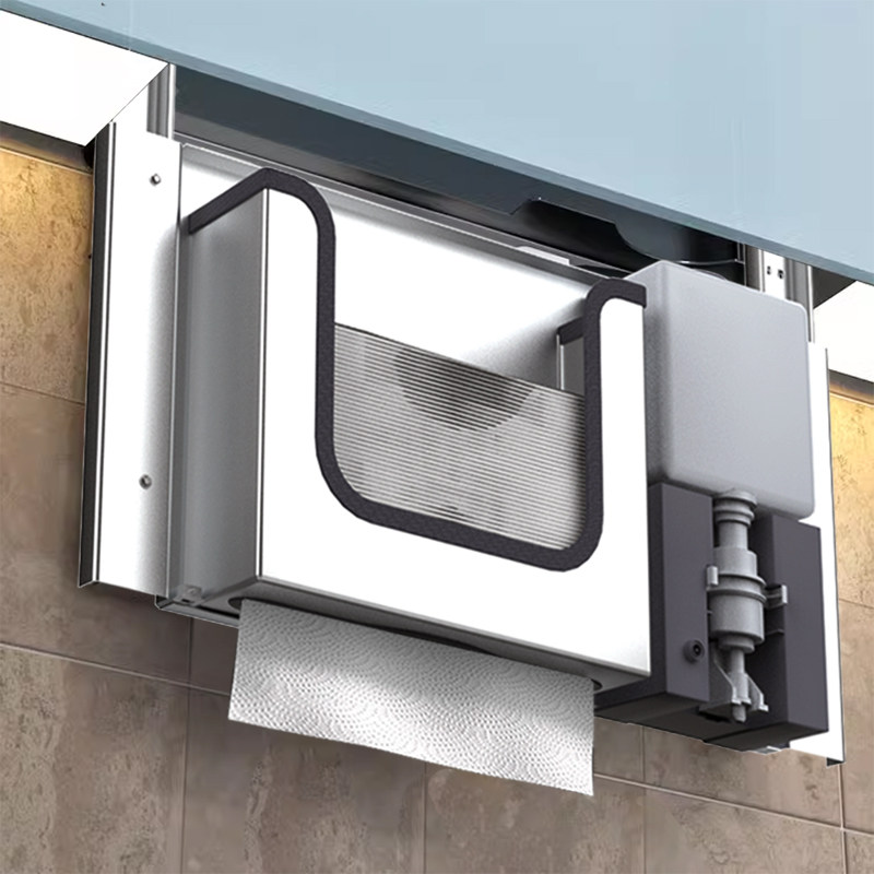 Stainless Steel Hidden Paper T - Home Bathroom Hand Dryer ulasan dan harga