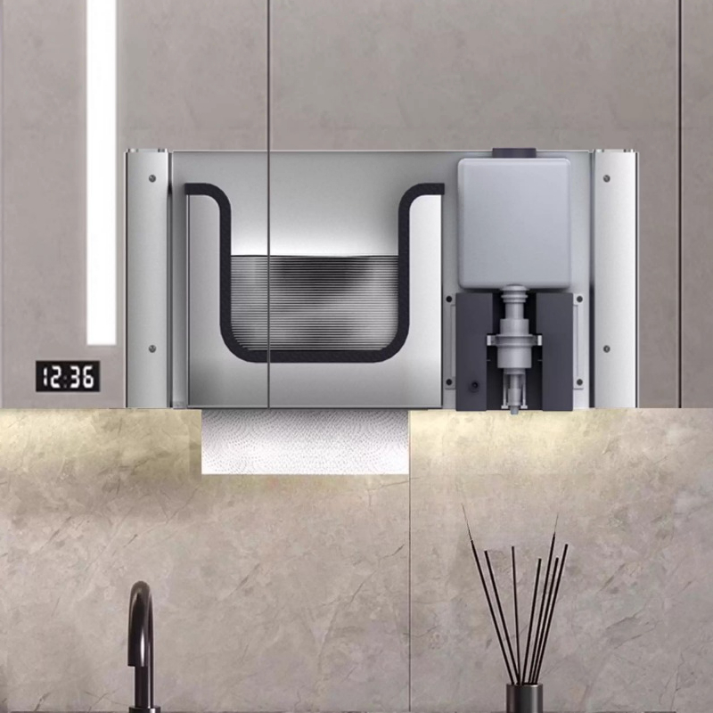 Stainless Steel Hidden Paper T - Home Bathroom Hand Dryer ulasan dan harga