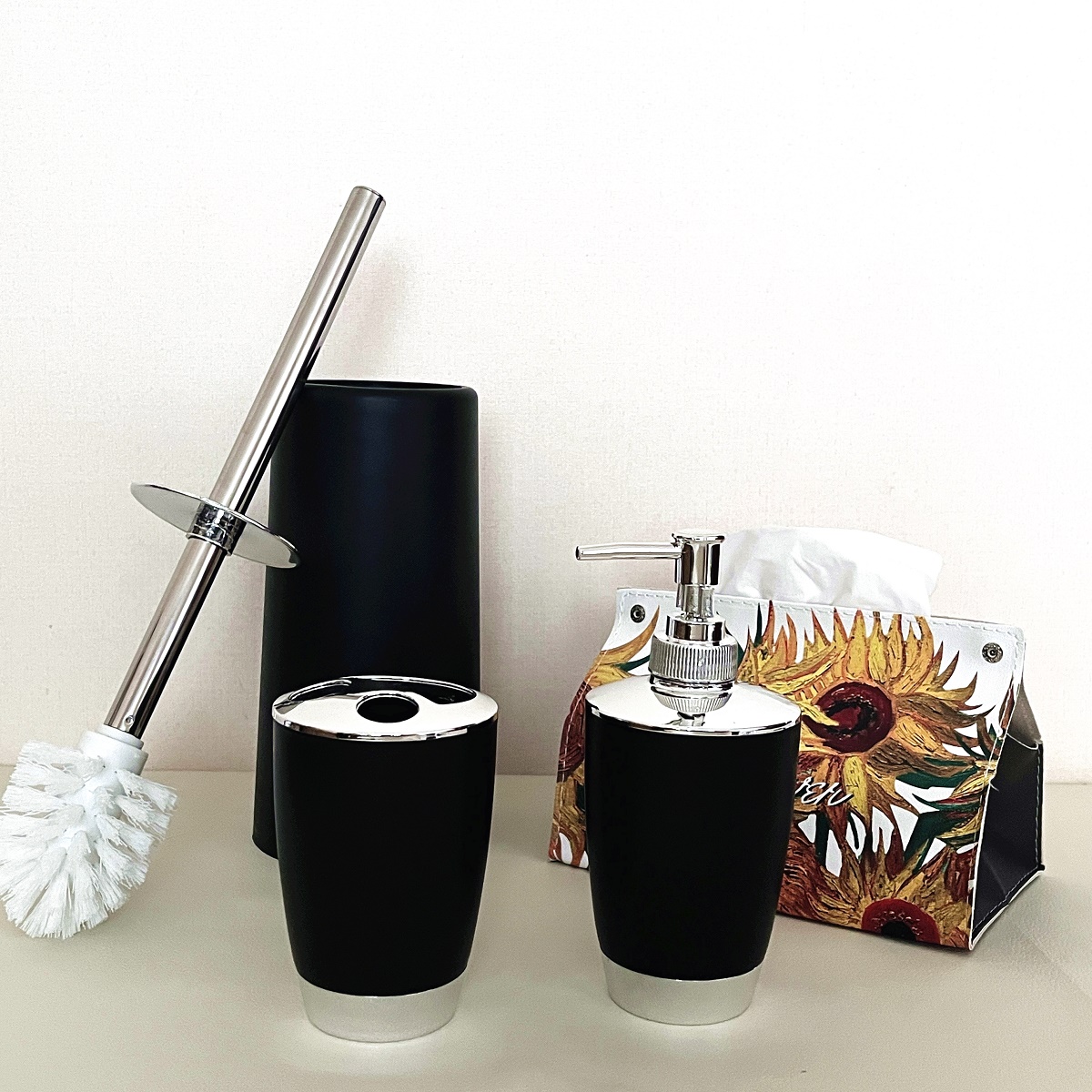 6 Piece Set Luxury Bathroom Fa - Zara Home Bathroom Set ulasan dan harga