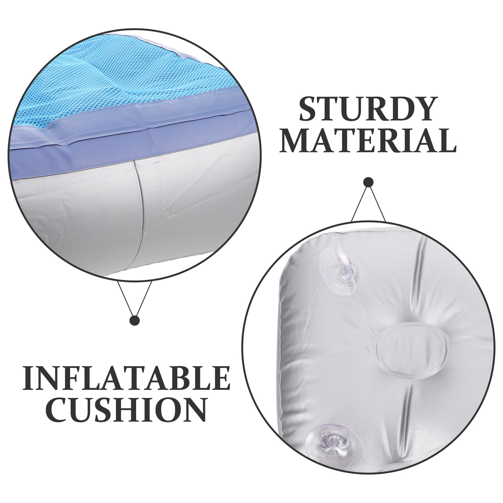 Pillows Inflatable Bathtub Cus - Bathtub Pillow Inflatable ulasan dan harga