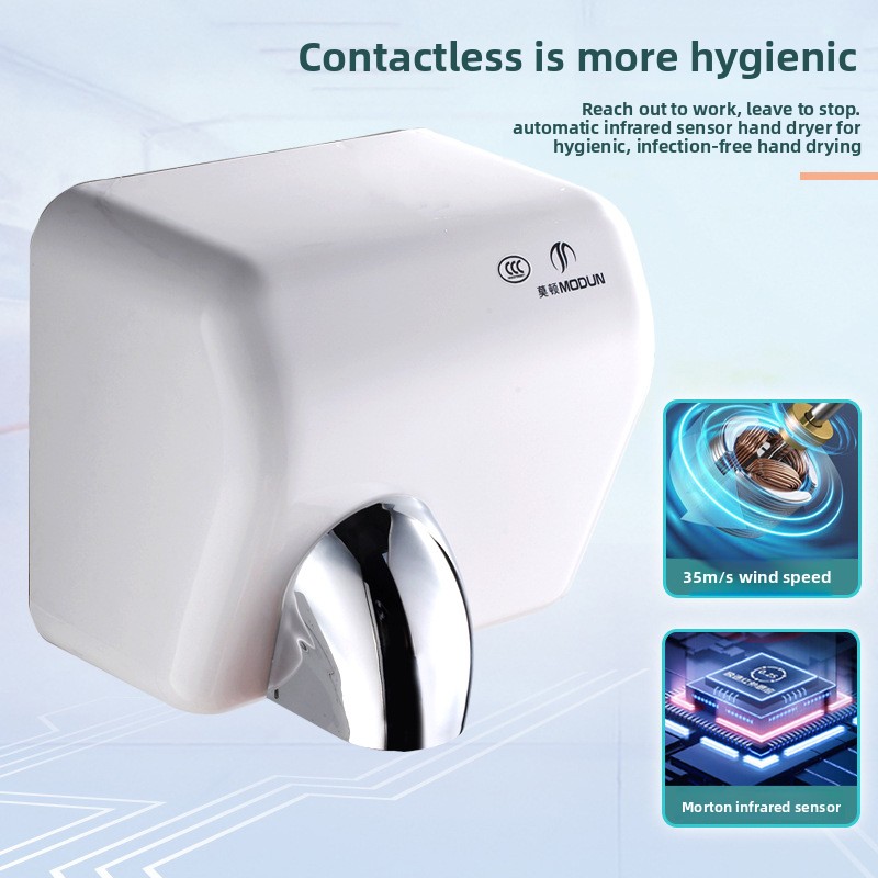 Yjq hand dryer automatic induc - Home Bathroom Hand Dryer ulasan dan harga