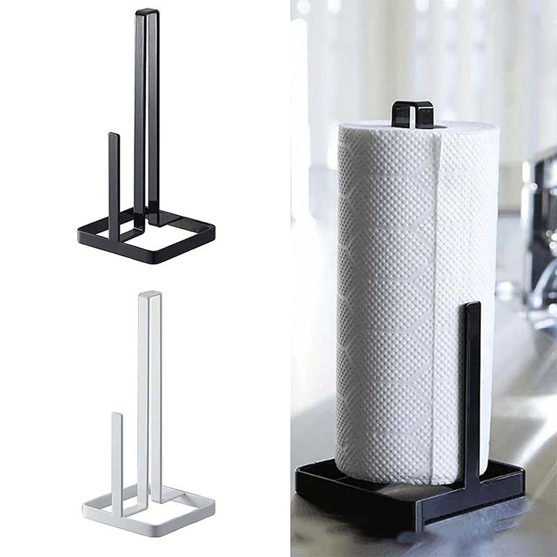 Kitchen Metal Roll Paper Holde - Home Bathroom Paper Towels ulasan dan harga