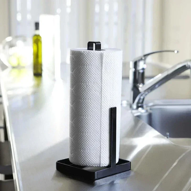 Kitchen Metal Roll Paper Holde - Home Bathroom Paper Towels ulasan dan harga