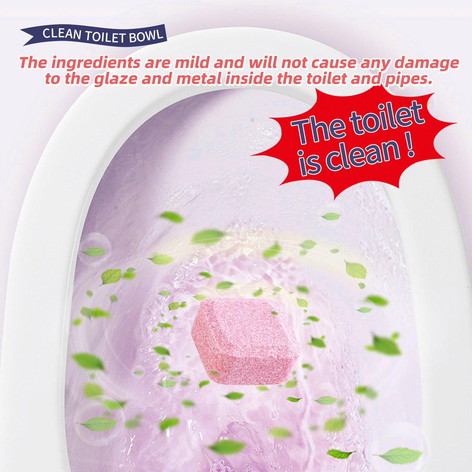 12pcs Toilet Cleaning Tablet R - Home Bathroom With Urinal ulasan dan harga